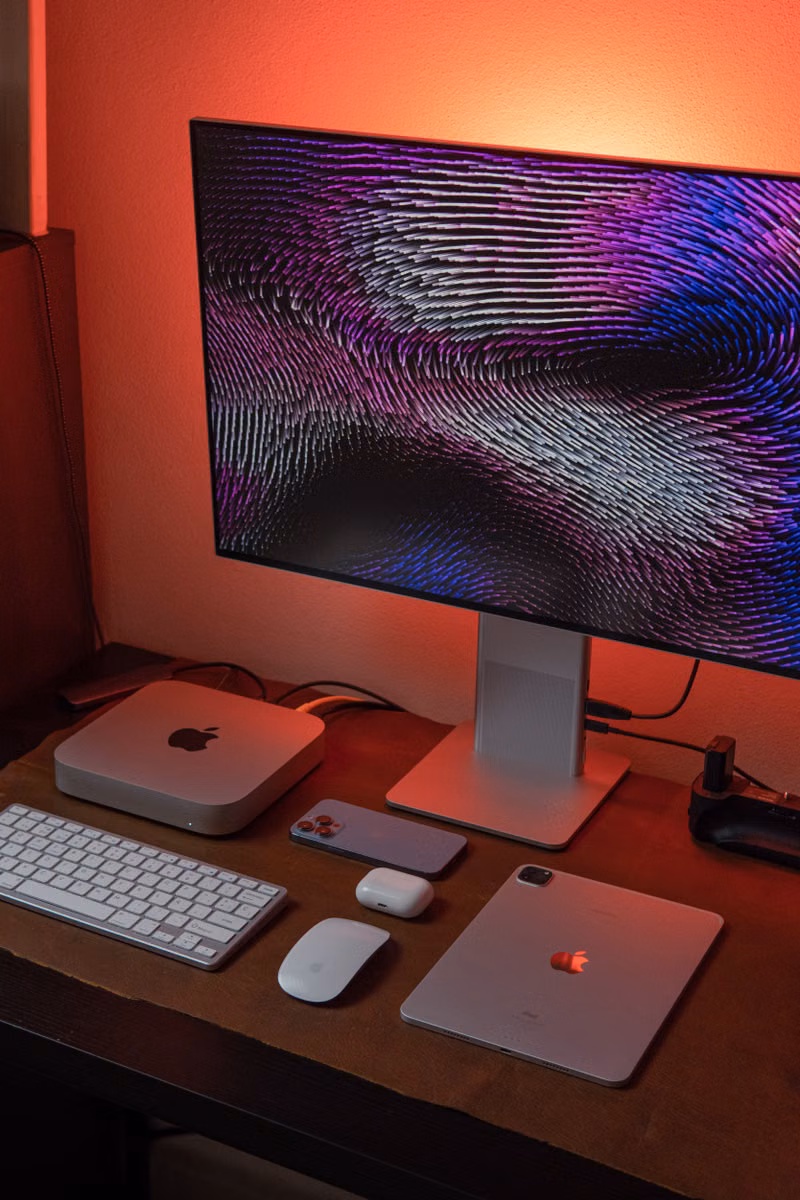 Finished upgraded desktop computer ready on a Jacksonville work desk
